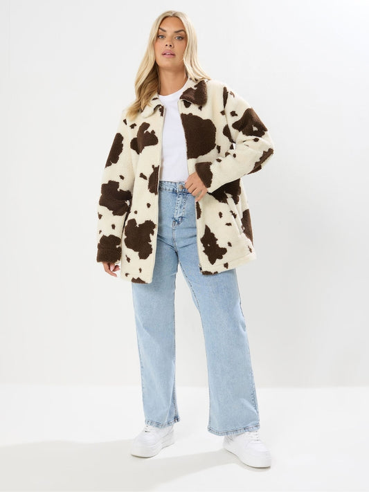 Curve Natural Heavy Borg Zip Thru Fleece