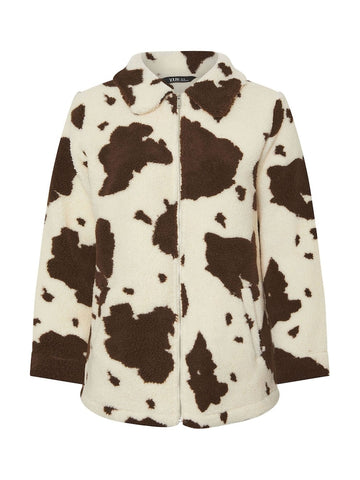 Curve Natural Heavy Borg Zip Thru Fleece